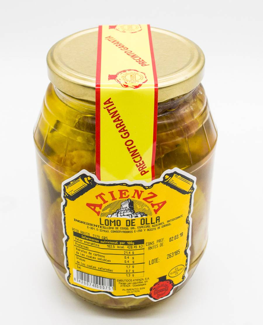 Lomo de la olla en aceite